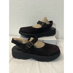 American Eagle Chunky Y2K 2000s Platform Sandals Size 9M Vintage Brazil READ